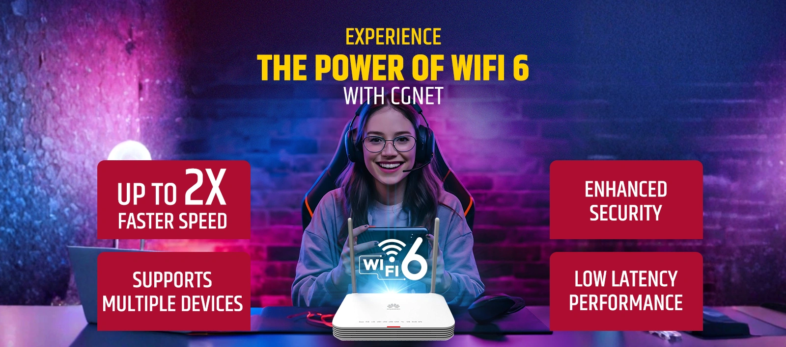 Experience the Power of WiFi 6 - Click to explore